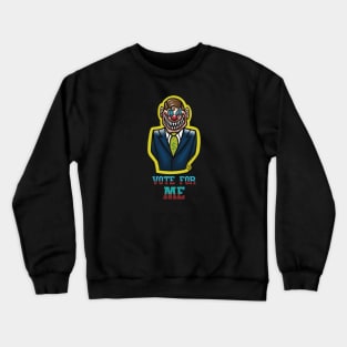 Clown Politician Crewneck Sweatshirt